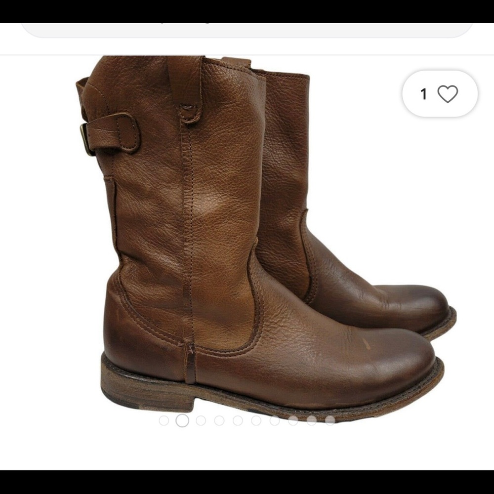 Vintage Shoe Company -  Moto Boots - 7